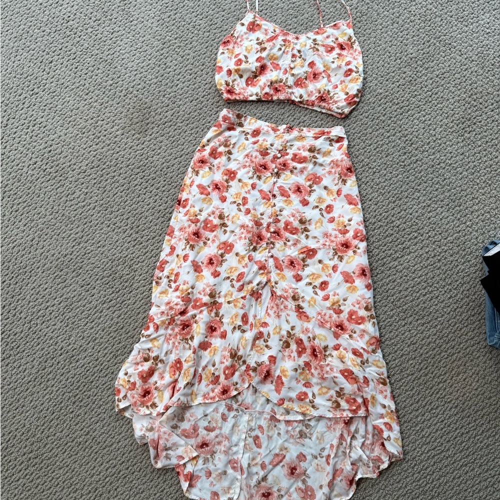 Abercrombie & Fitch Floral Two-Piece Set